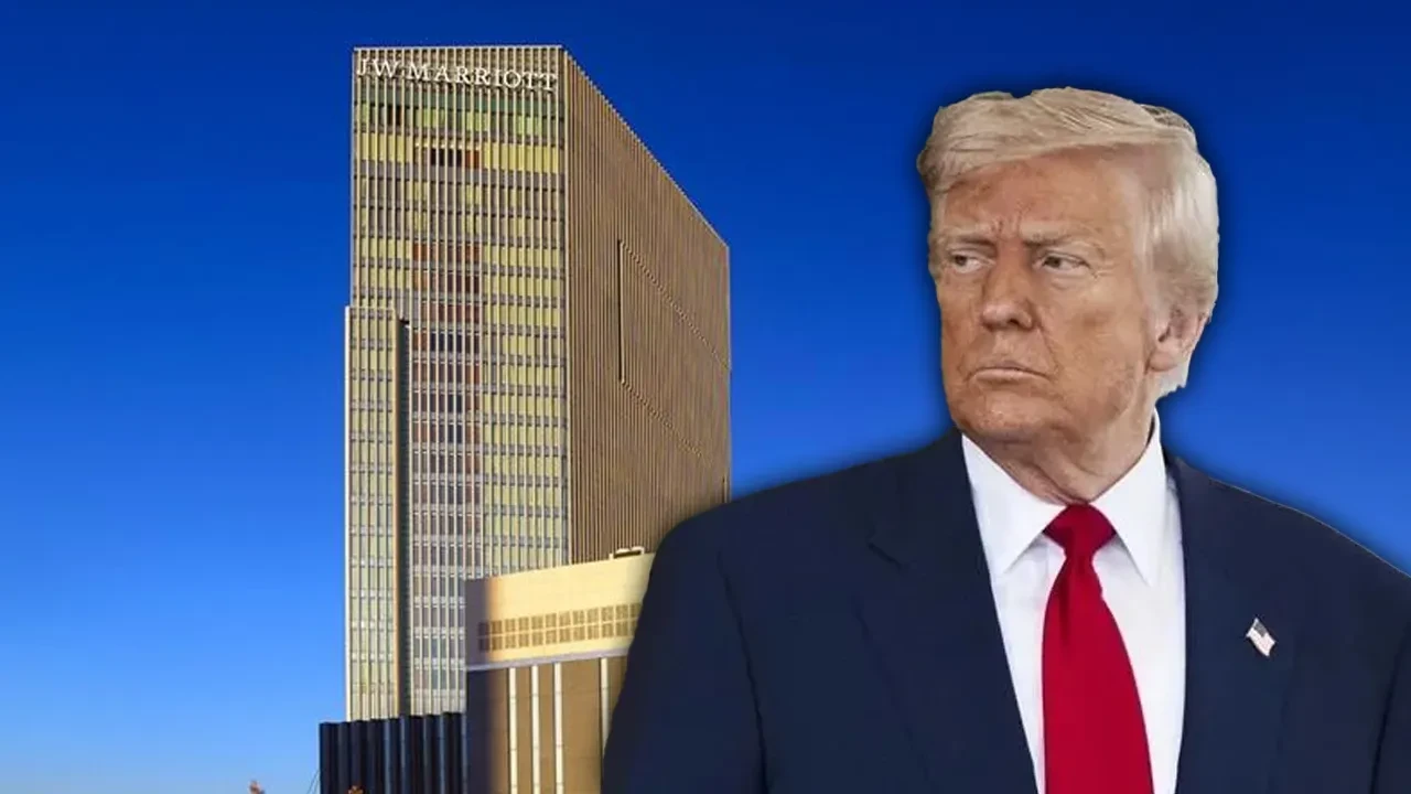 Donald Trump'ın kalacağı otel görüntülendi! Kurşun geçirmez camlar, bombaya dayanıklı duvarlar