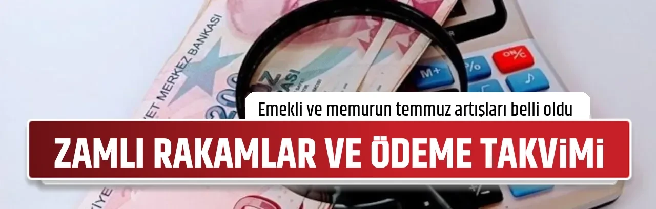 ZAMLI RAKAMLAR VE ÖDEME TAKVİMİ 
