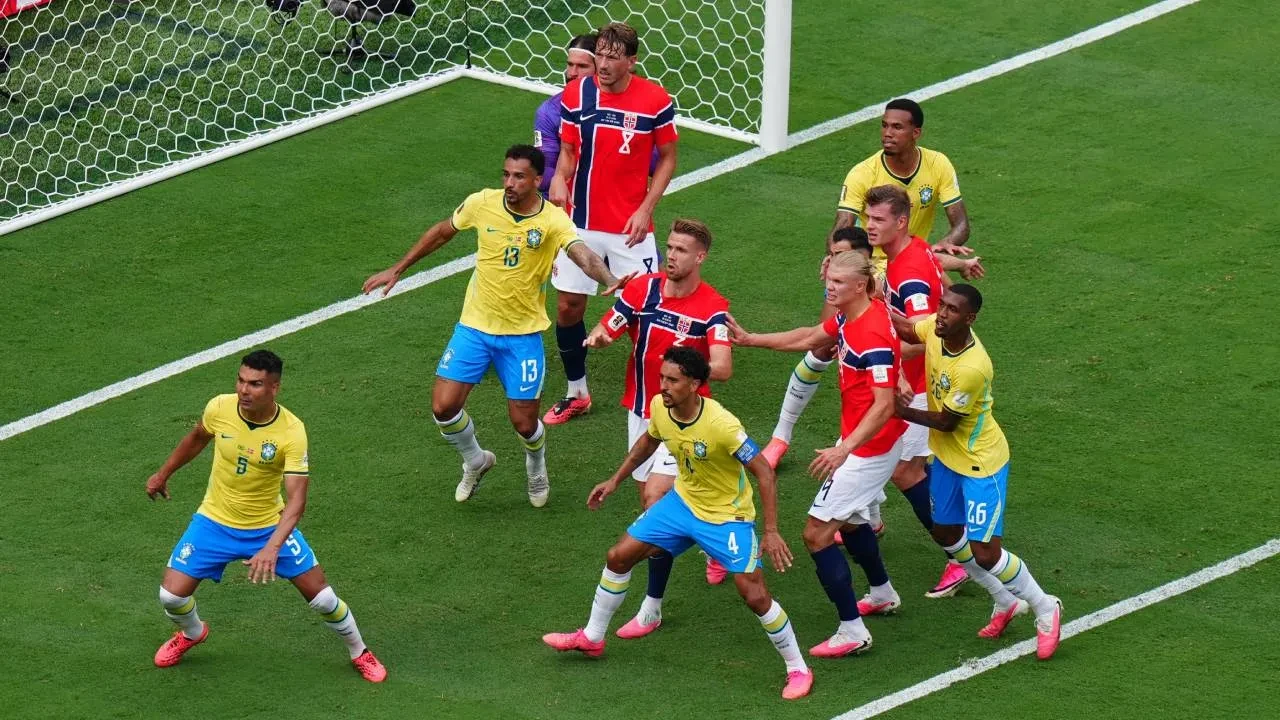 Haaland, Brezilya'yı yıktı Norveç'i çeyrek finale taşıdı