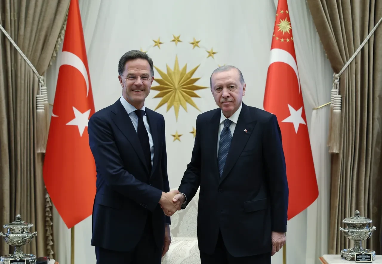 NATO Genel Sekreteri Rutte Cumhurbaşkanı Erdoğan ile bir araya geldi: Türkiye'ye övgü dolu sözler