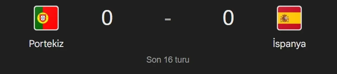 Portekiz İspanya elendi mi, kimle eşleşti? Portekiz İspanya maçı kaç kaç bitti, ne oldu?