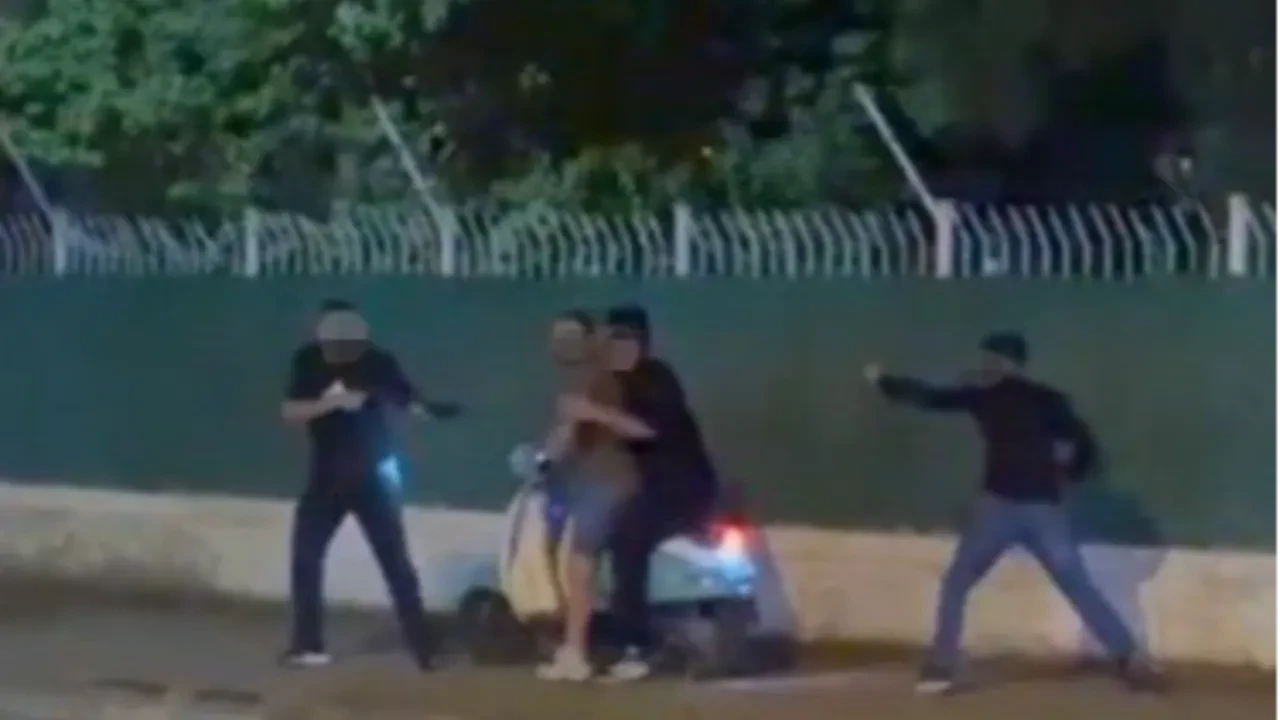 Savaş gibi düğün kavgasının görüntüleri ortaya çıktı!