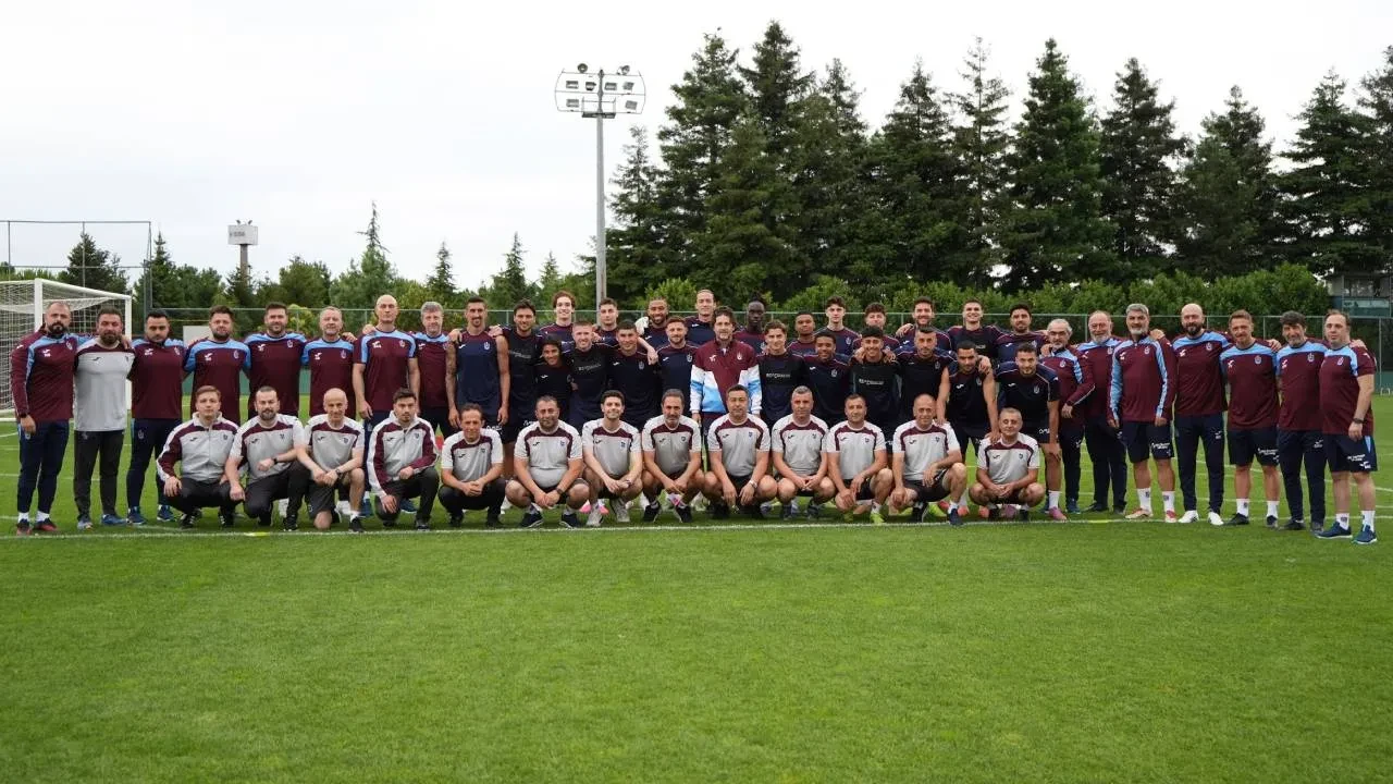 Trabzonspor'da yeni sezon hazırlıkları başladı! Yeni transferler sahaya çıktı