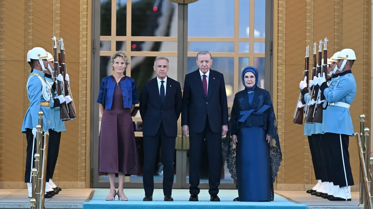 Ankara'da dünya liderlerine dev kabul: Külliye'de tarihi NATO Zirvesi resepsiyonu