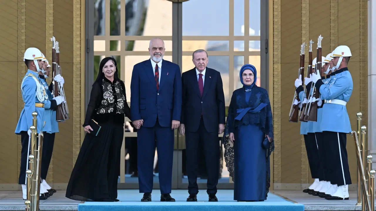 Ankara'da dünya liderlerine dev kabul: Külliye'de tarihi NATO Zirvesi resepsiyonu
