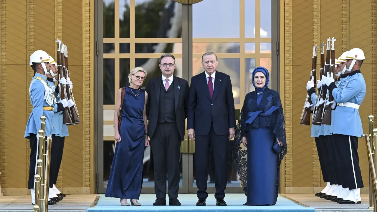 Ankara'da dünya liderlerine dev kabul: Külliye'de tarihi NATO Zirvesi resepsiyonu