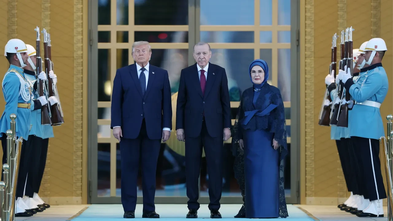 Ankara'da dünya liderlerine dev kabul: Külliye'de tarihi NATO Zirvesi resepsiyonu