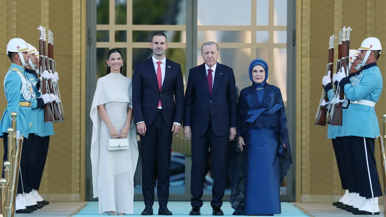 Ankara'da dünya liderlerine dev kabul: Külliye'de tarihi NATO Zirvesi resepsiyonu