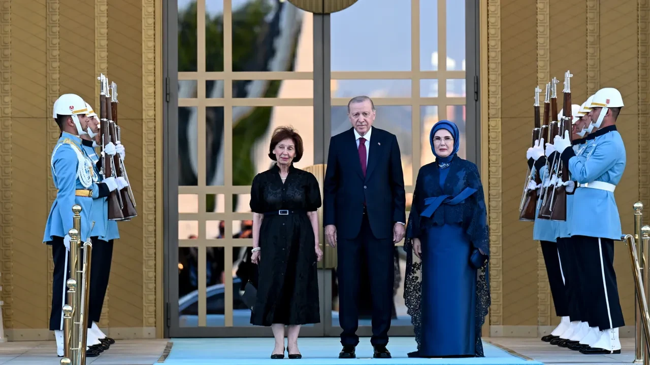 Ankara'da dünya liderlerine dev kabul: Külliye'de tarihi NATO Zirvesi resepsiyonu