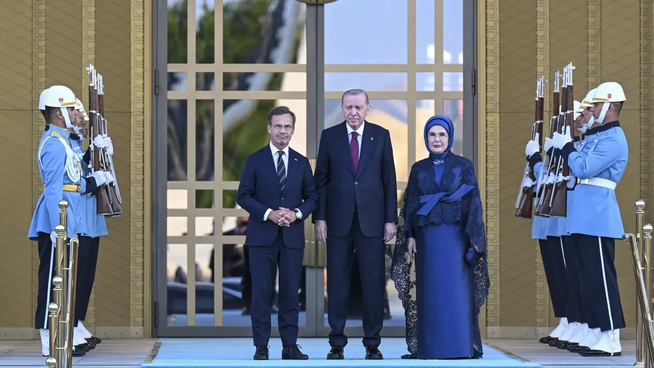 Ankara'da dünya liderlerine dev kabul: Külliye'de tarihi NATO Zirvesi resepsiyonu