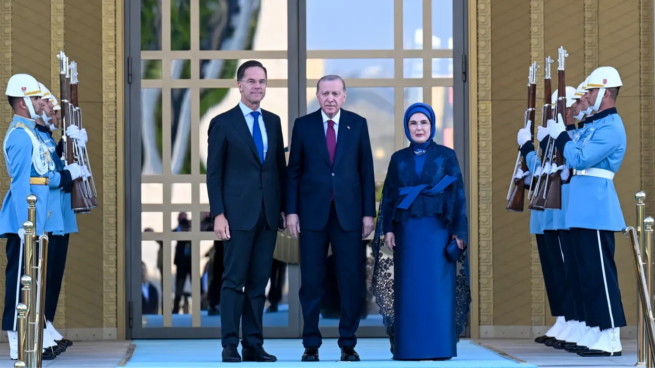 Ankara'da dünya liderlerine dev kabul: Külliye'de tarihi NATO Zirvesi resepsiyonu