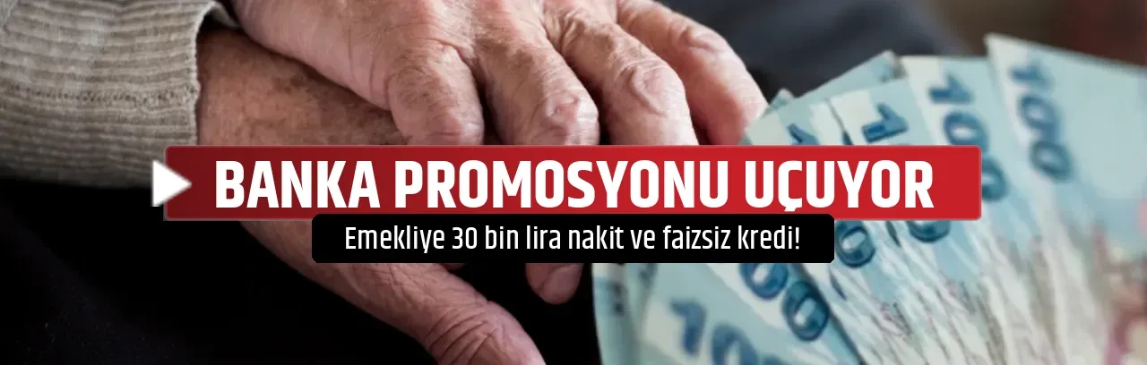 BANKA PROMOSYONU UÇUYOR