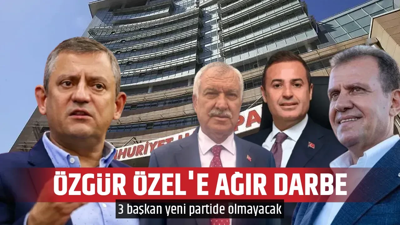 ÖZGÜR ÖZEL'E AĞIR DARBE