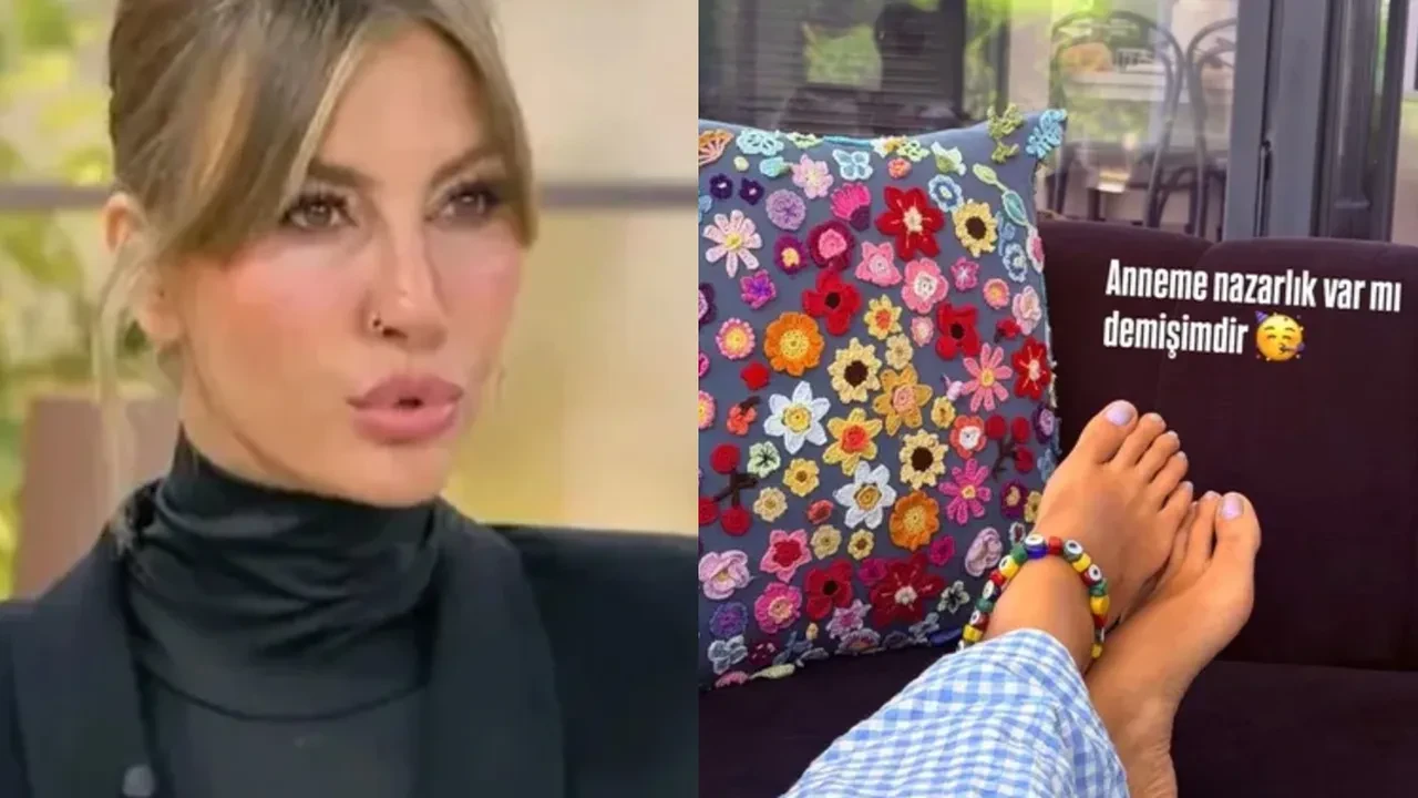 Çağla Şıkel'in nazarla baş etme yöntemi ortaya çıktı! Önlemini böyle alıyormuş