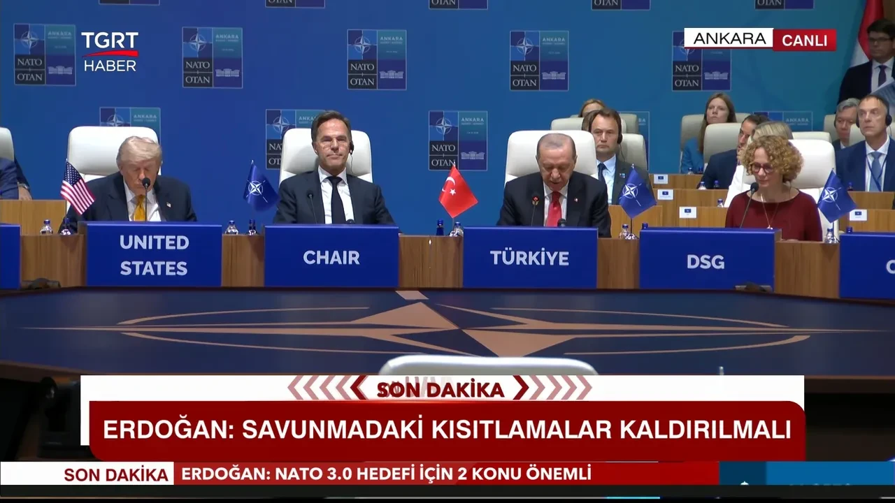 Cumhurbaşkanı Erdoğan'dan NATO Zirvesi'nde Hürmüz Boğazı çağrısı: Mayından temizlenmeli