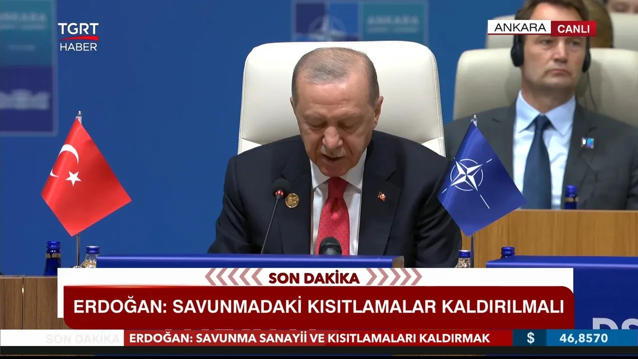 Cumhurbaşkanı Erdoğan'dan NATO Zirvesi'nde Hürmüz Boğazı çağrısı: Mayından temizlenmeli