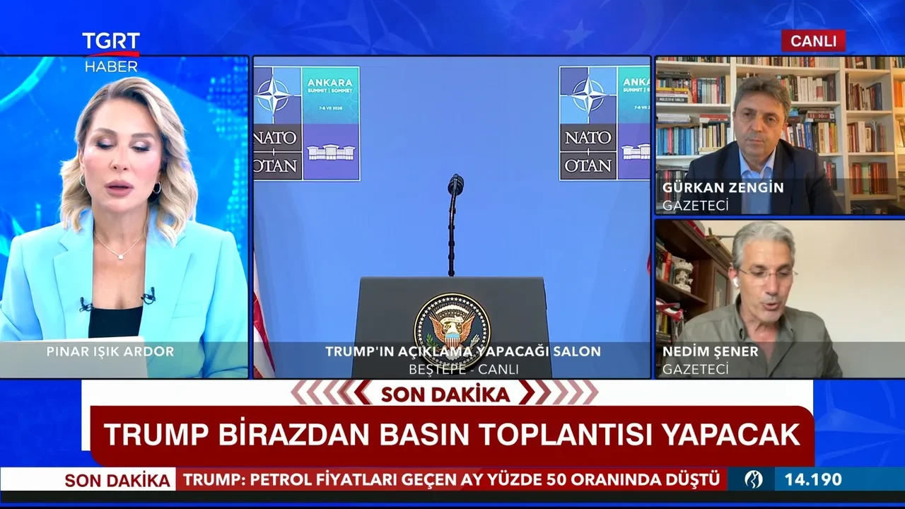 Gazeteci Nedim Şener'den canlı yayında sarsıcı İsrail çıkışı: "Amerika desteğini çeksin, Filistinliler onları tükürüğüyle boğar"