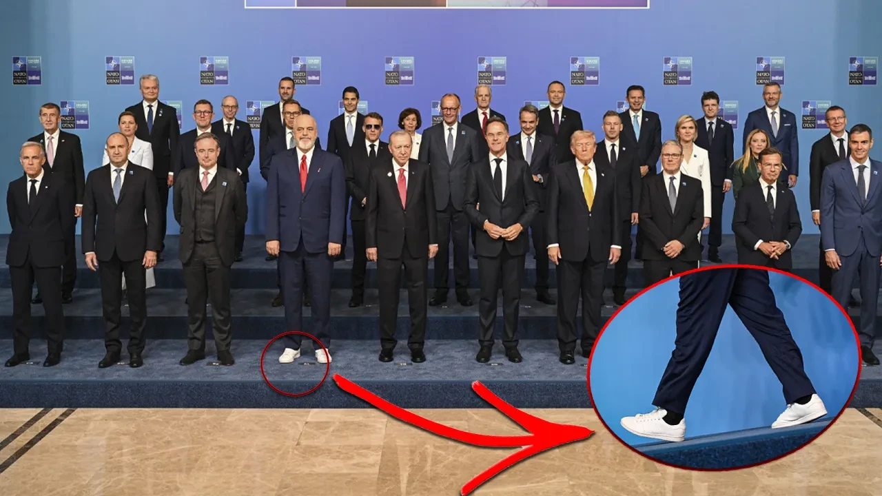 NATO Zirvesi'nde dikkat çeken anlar! Rutte ve Trump bakakaldı