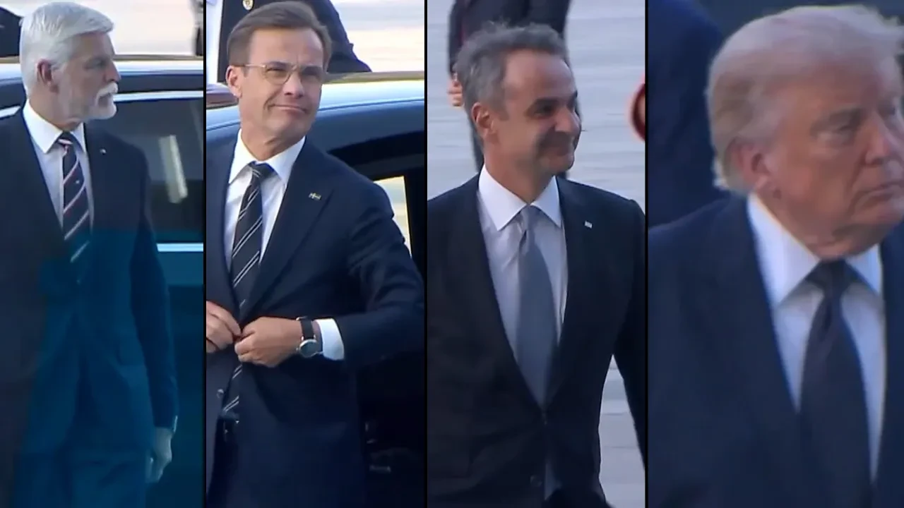 NATO Zirvesi'nde liderlerin mehtere verdiği tepkiler sosyal medyada viral oldu