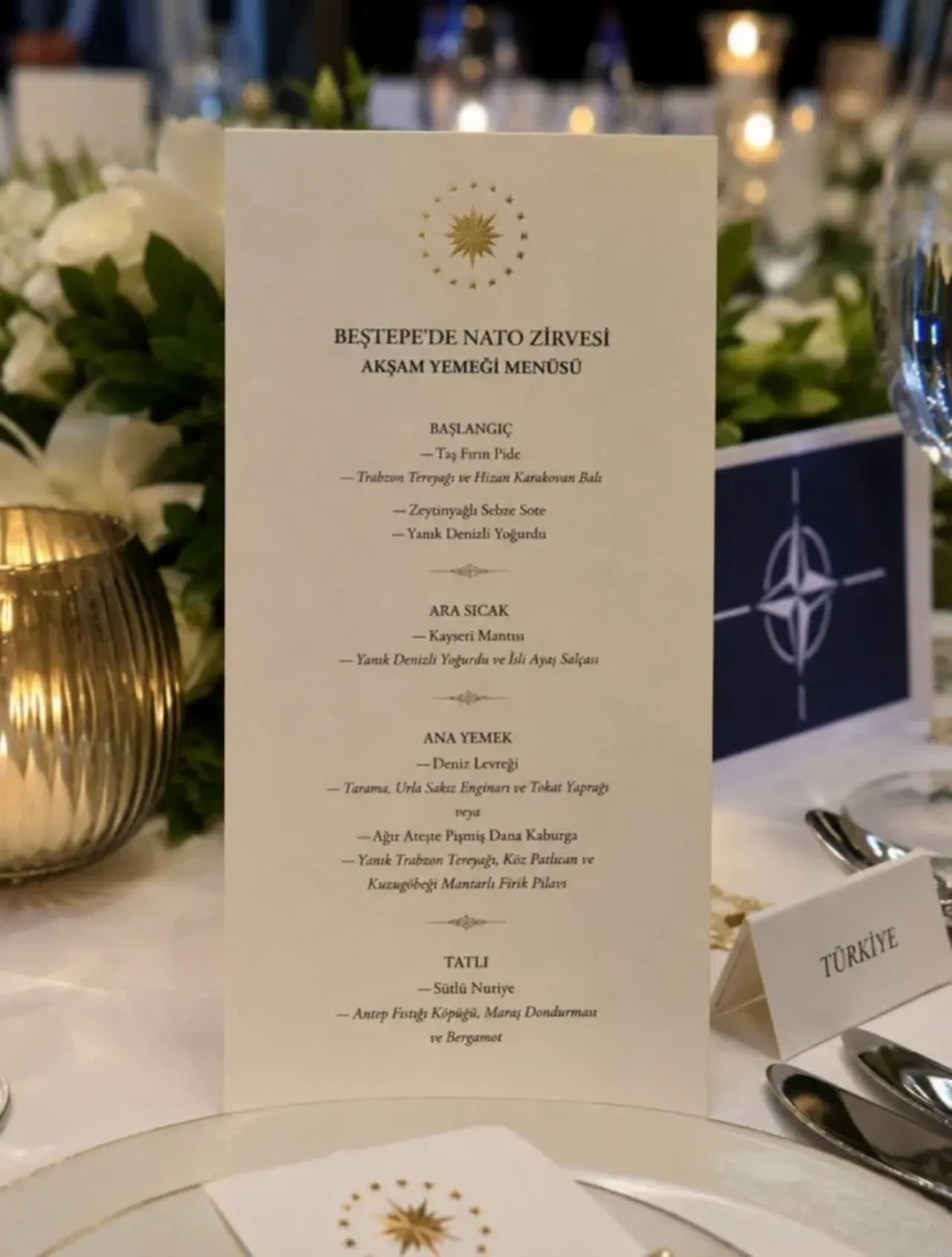NATO Zirvesi'nde sunulan Fatih Tutak imzalı menüde hangi lider hangi Türk lezzetini beğendi?