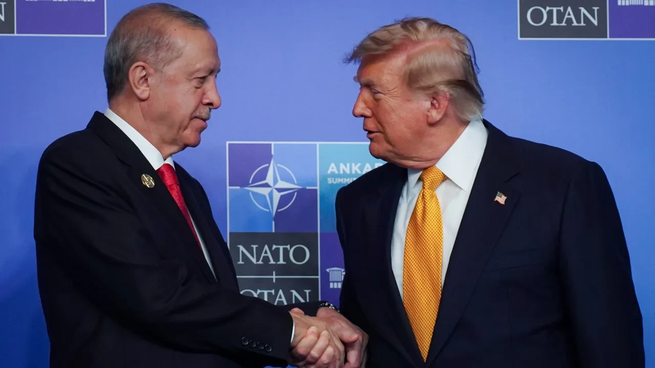 Beyaz Saray Cumhurbaşkanı Erdoğan ile Trump'ın fotoğrafını paylaştı