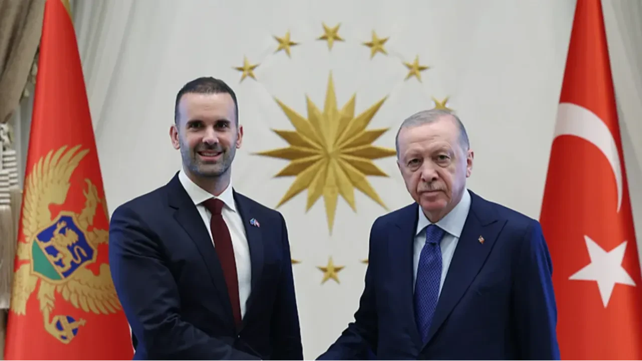 Cumhurbaşkanı Erdoğan, Karadağ Başbakanı Spajic'i kabul etti