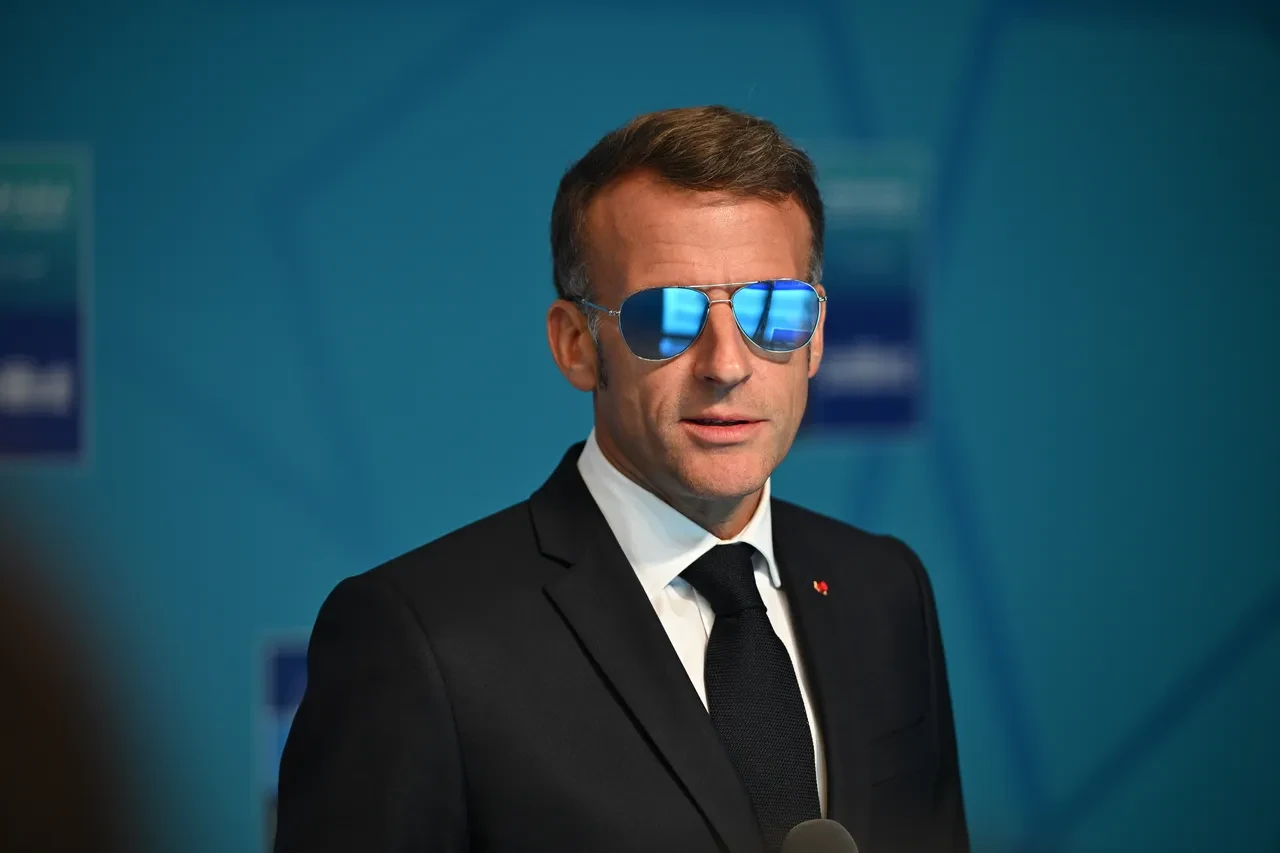 Fransa Cumhurbaşkanı Macron'un güneş gözlüğünü hiç çıkarmama sebebi belli oldu