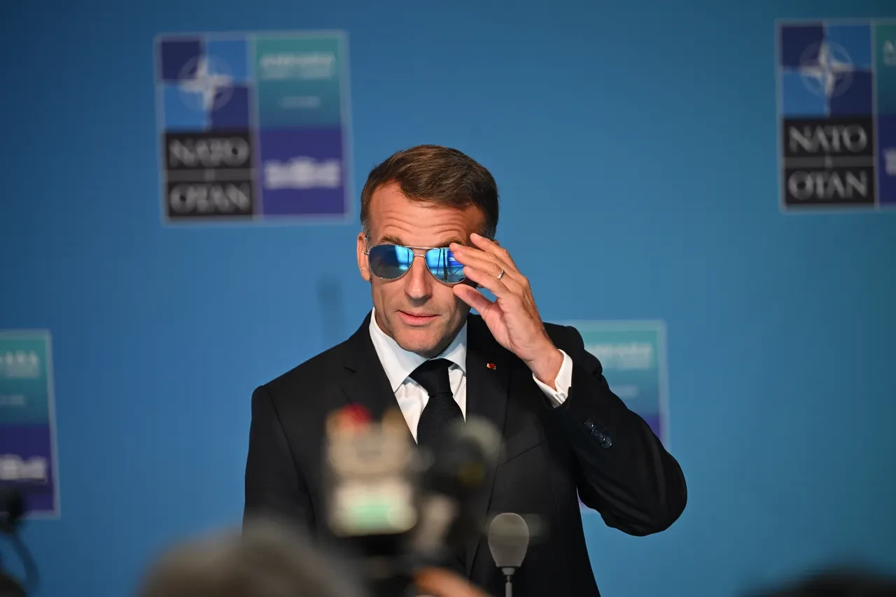 Fransa Cumhurbaşkanı Macron'un güneş gözlüğünü hiç çıkarmama sebebi belli oldu