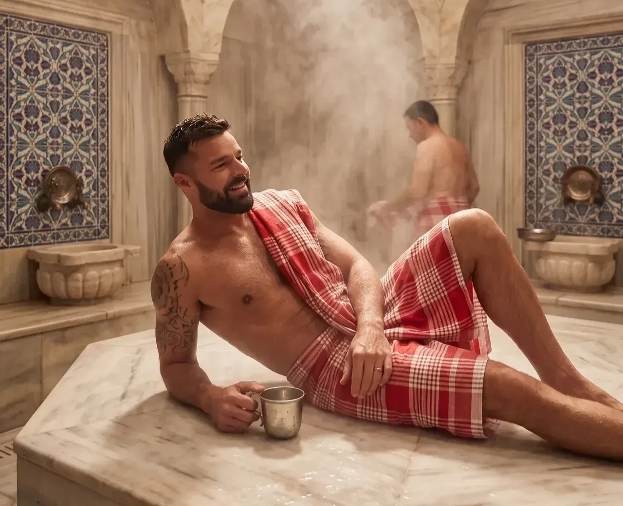 Ricky Martin hamama girmeden Türkiye'yi terk etmeyecek!