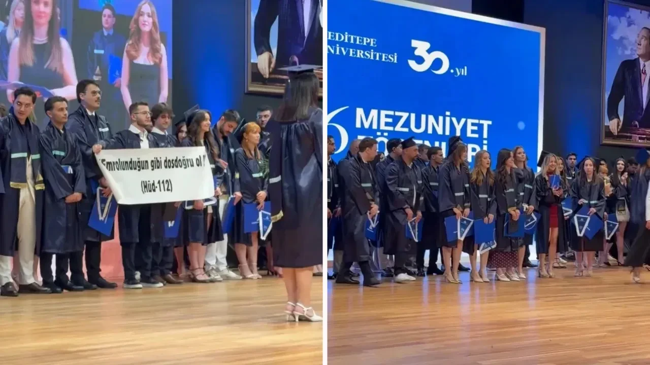 Yeditepe Üniversitesi mezuniyet törenindeki ayet saygısızlığına Ömer Çelik'ten tepki: Alınlarına büyük utanç yazdılar