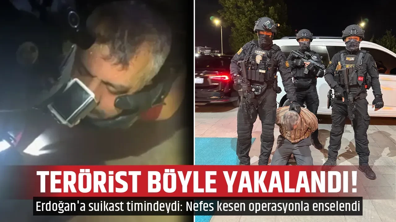 TERÖRİST BÖYLE YAKALANDI! 