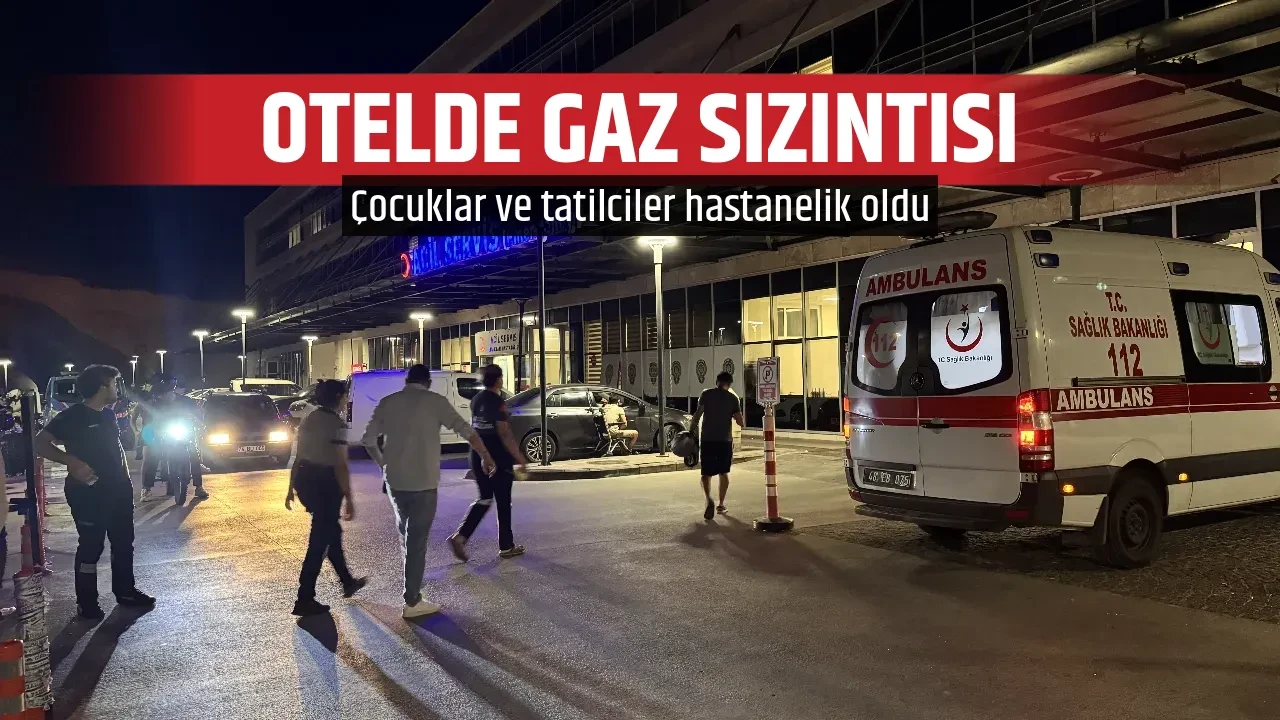 OTELDE GAZ SIZINTISI