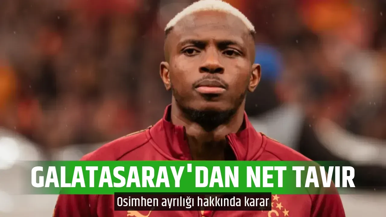 GALATASARAY'DAN NET TAVIR