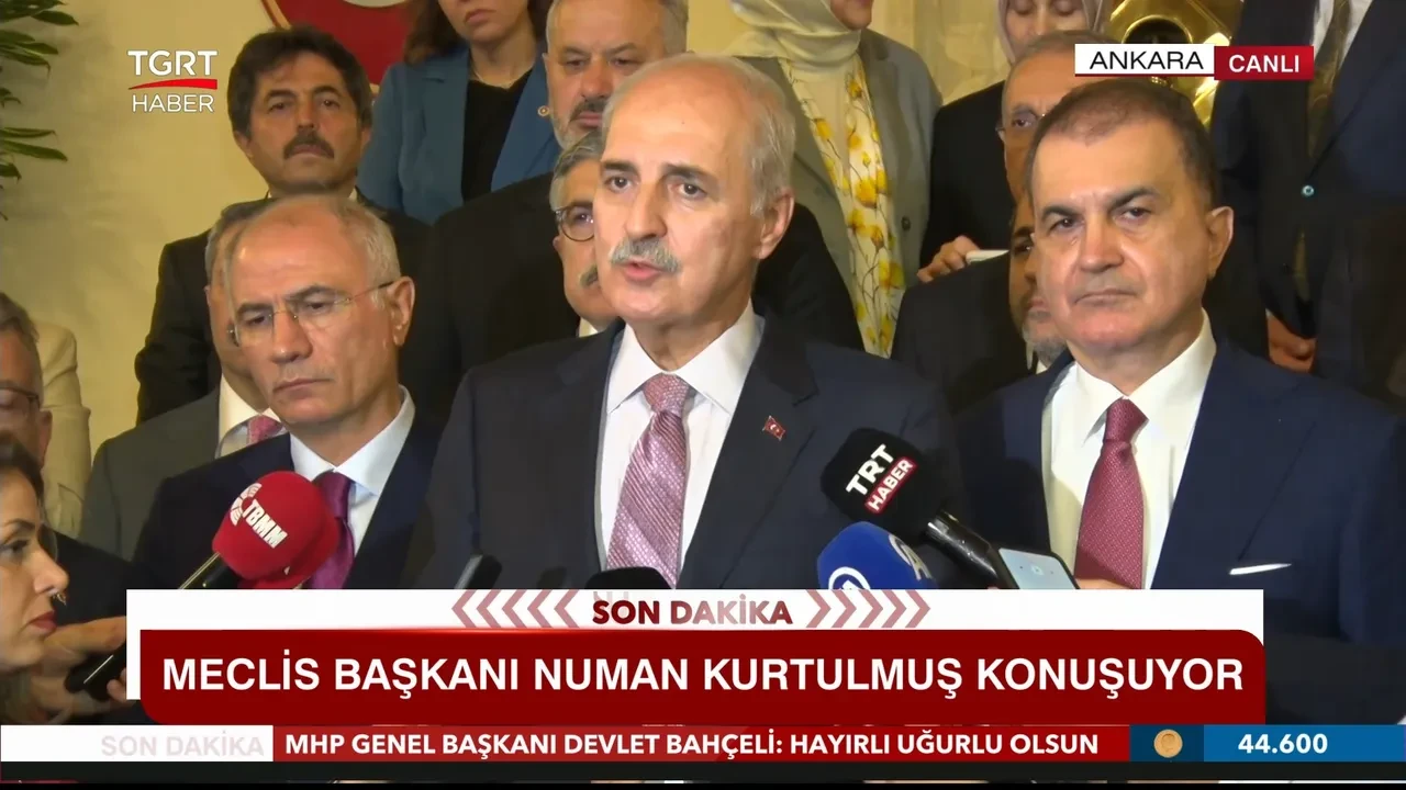 Numan Kurtulmuş'tan Terörsüz Türkiye yasasının kabulü sonrası ilk açıklama: "Bu başarı bütün Türkiye'nin başarısıdır"