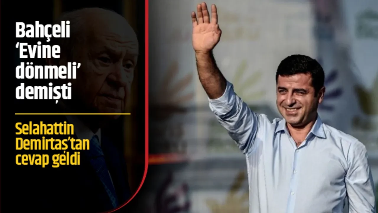 DEMİRTAŞ'TAN ÇERÇEVE YASA MESAJI