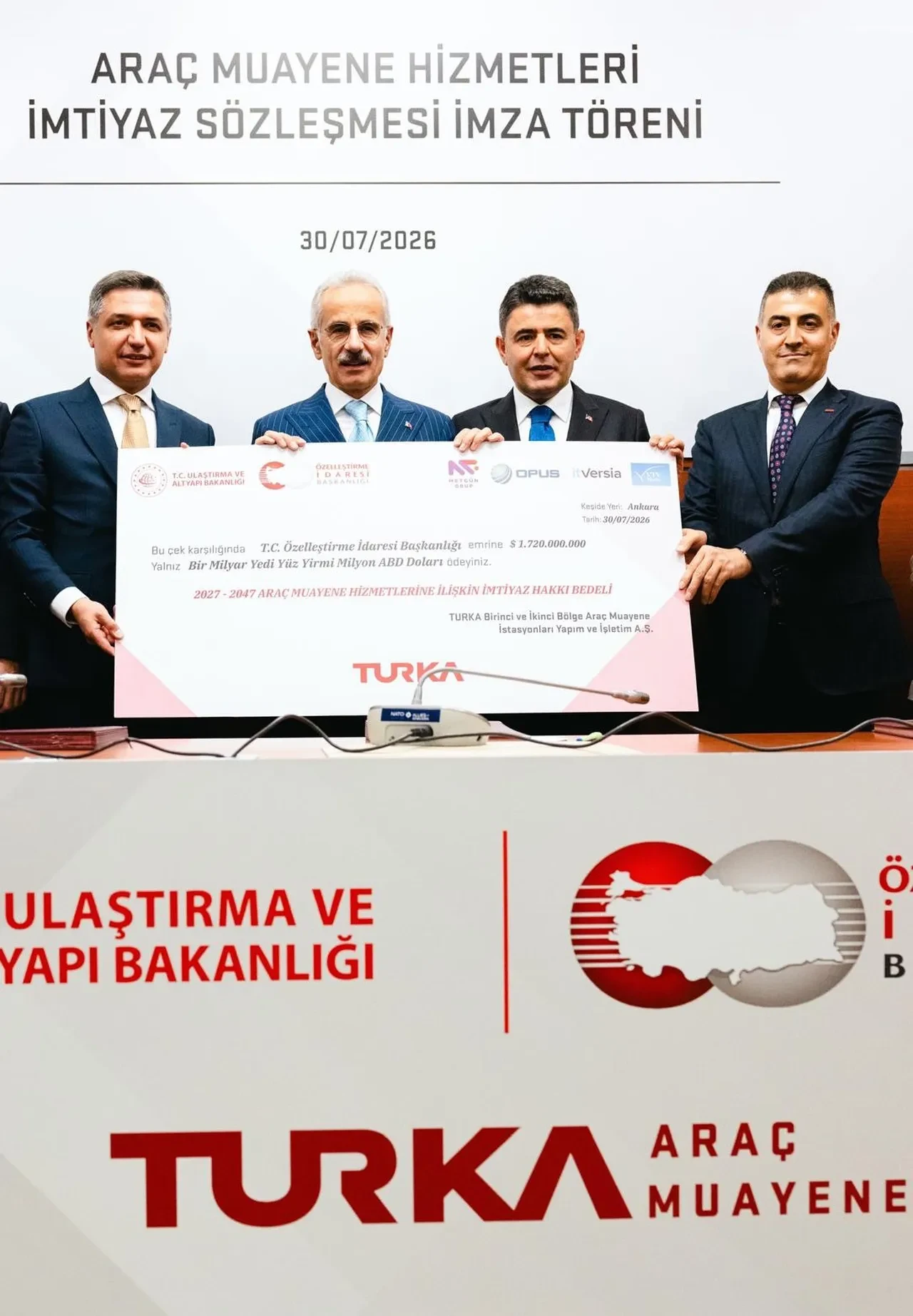 TURKA'nın 20 yıllık araç muayene imtiyazı dünya basınında: 3 milyar dolarlık yatırım