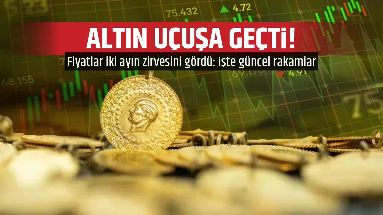 ALTIN UÇUŞA GEÇTİ! 