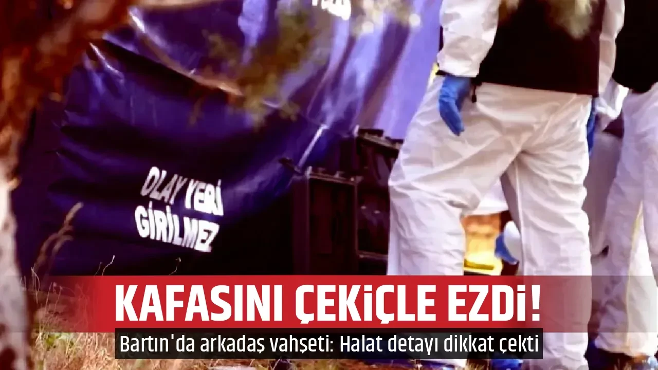 KAFASINI ÇEKİÇLE EZDİ! 
