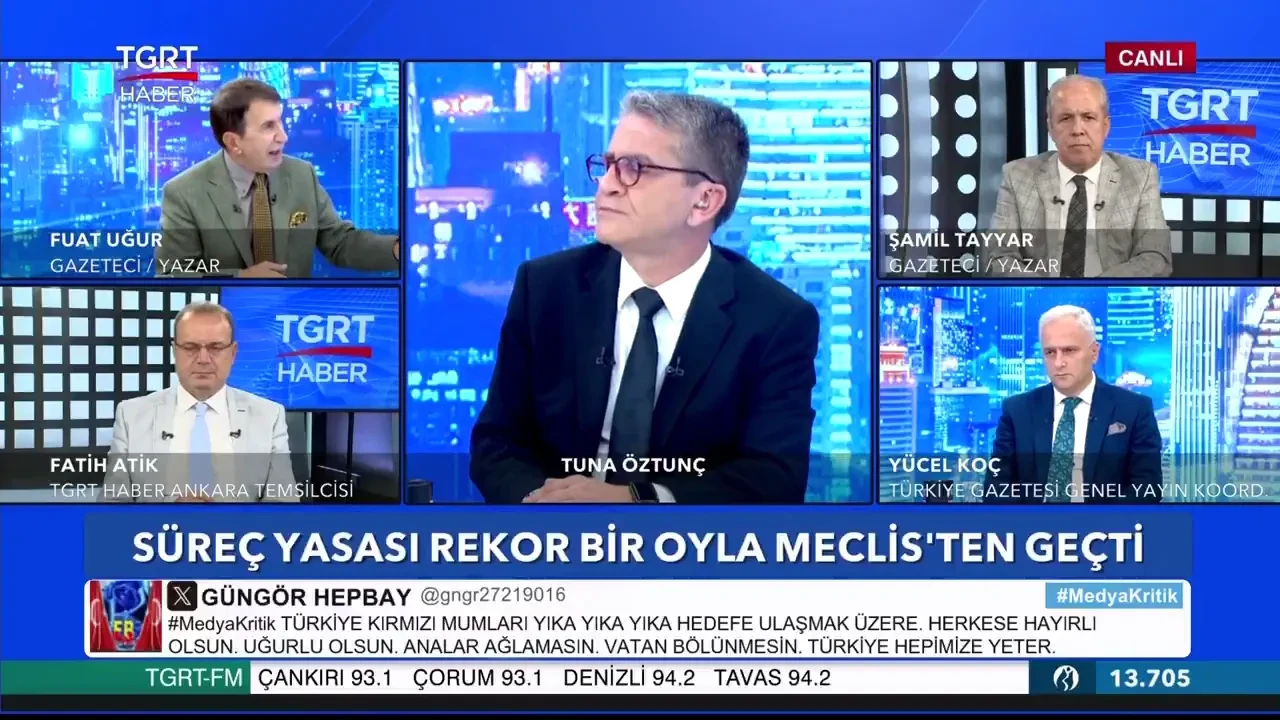 Fuat Uğur'dan Terörsüz Türkiye süreci uyarısı: Emperyalistlerle iş birliği yapan PKK'lılarla kendilerine 'milliyetçi' diyen Türkiye aleyhtarı kesimler sabotaj yapabilir