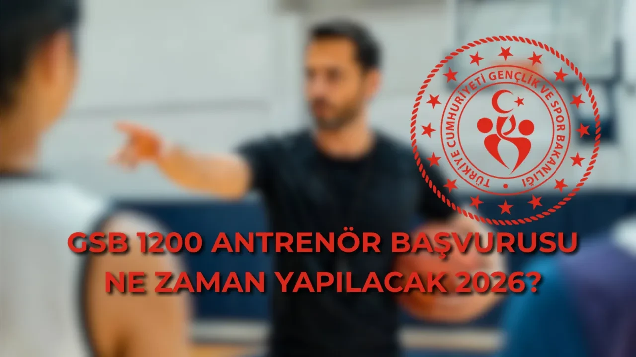 Gençlik ve Spor Bakanlığı 1200 antrenör alacak: GSB 1200 antrenör alımı başvurusu nasıl yapılır, şartlar neler? GSB 1200 personel alımı ekranı...
