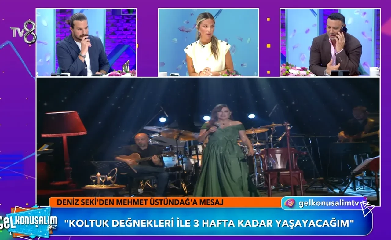 Kalça kemiği kırılan Deniz Seki’den ilk açıklama! Canlı yayında olayın gerçek yüzünü anlattı