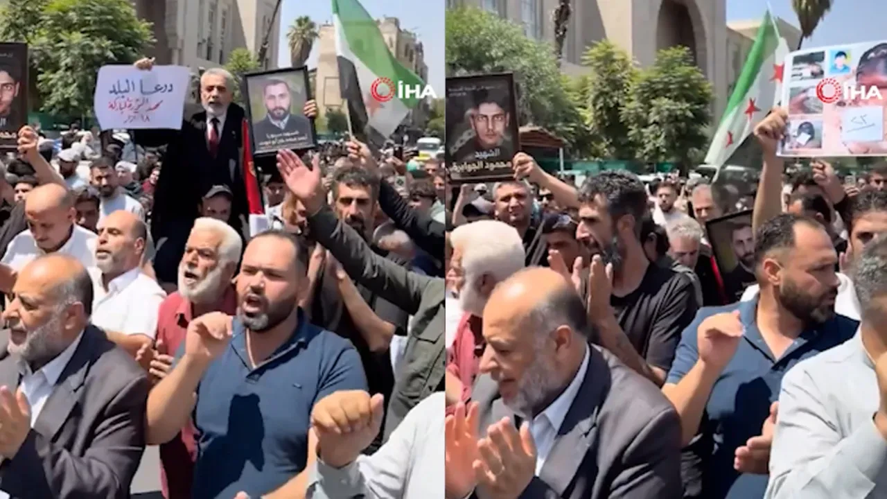 Suriye'de Esad ailesine idam kararının ardından kutlamalar