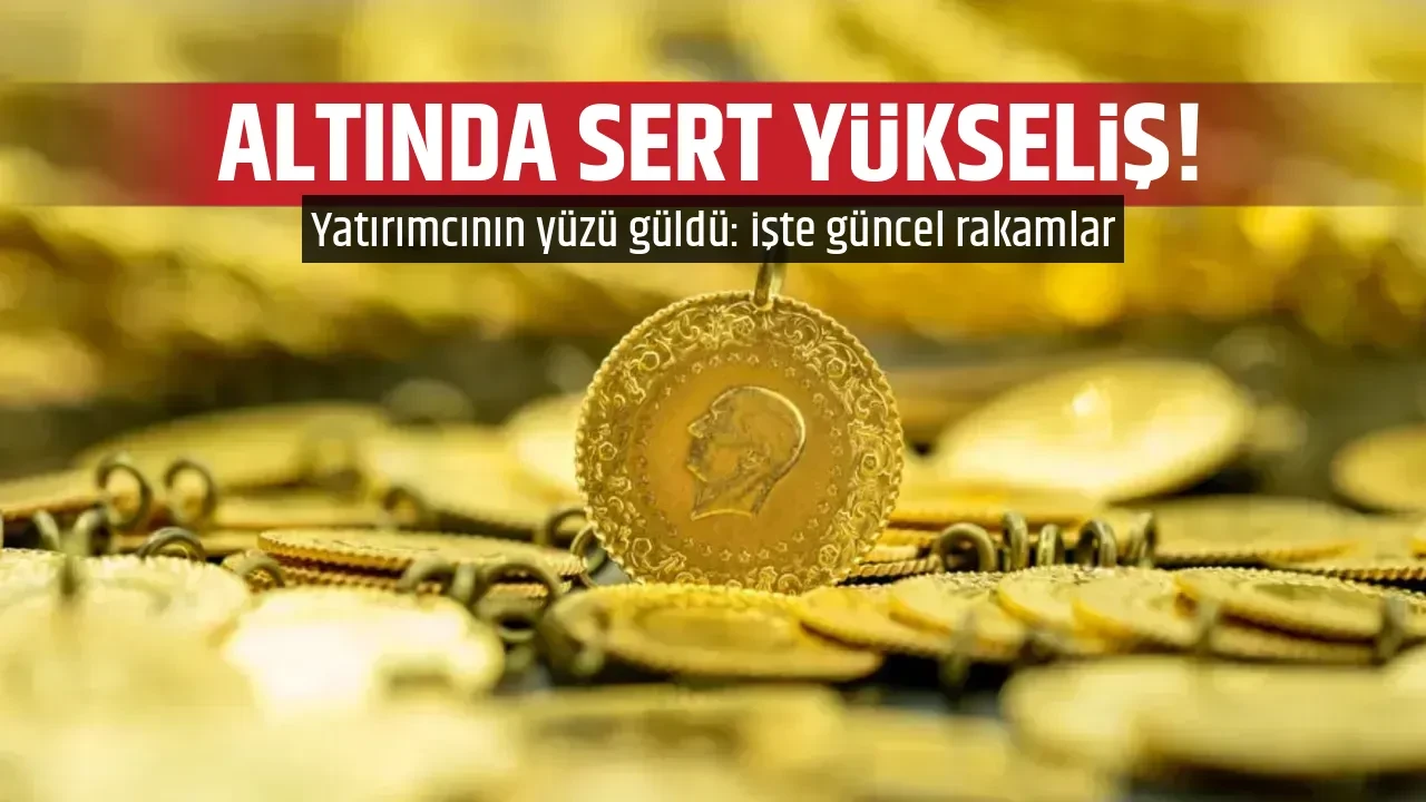ALTINDA SERT YÜKSELİŞ! 