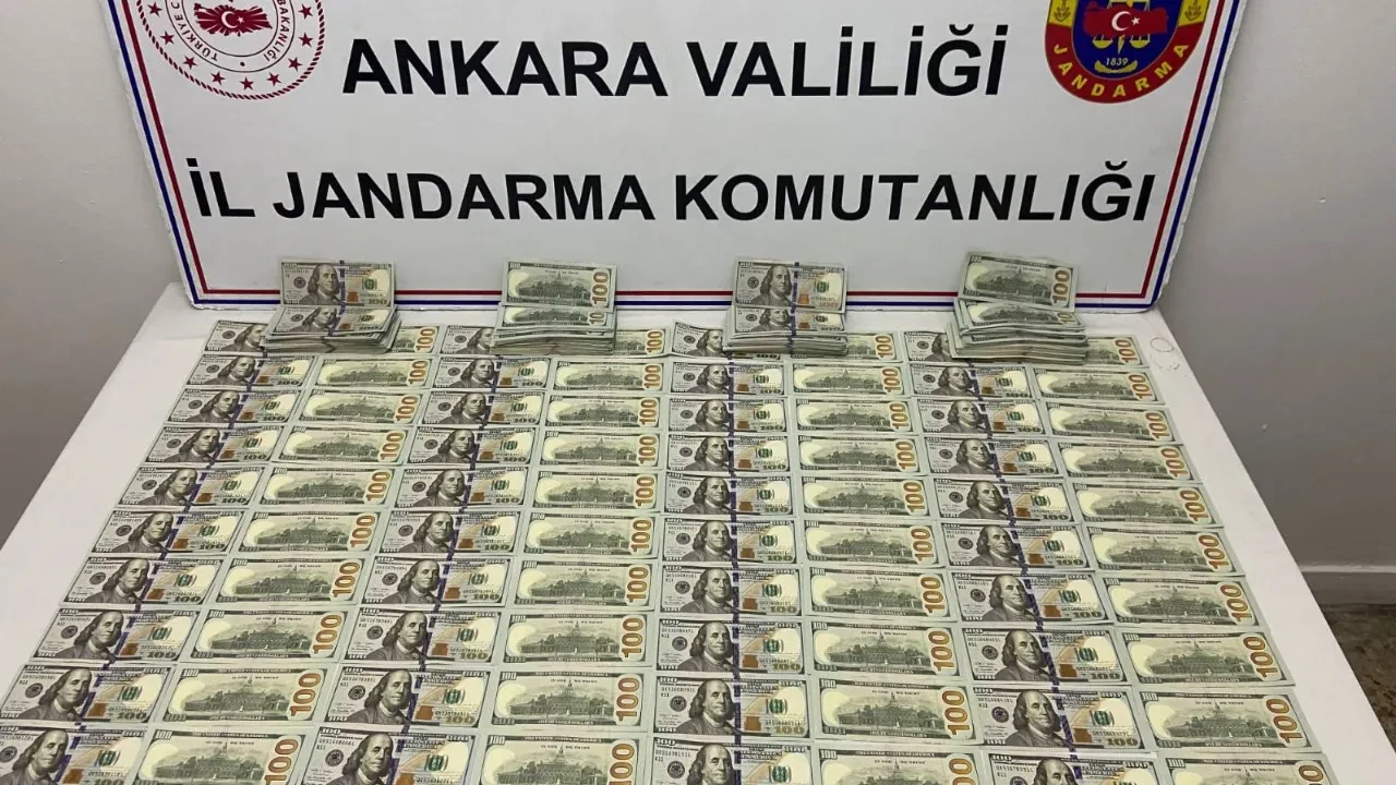 Ankara'da sahte para operasyonu! Binlerce dolarlık banknot ele geçirildi 