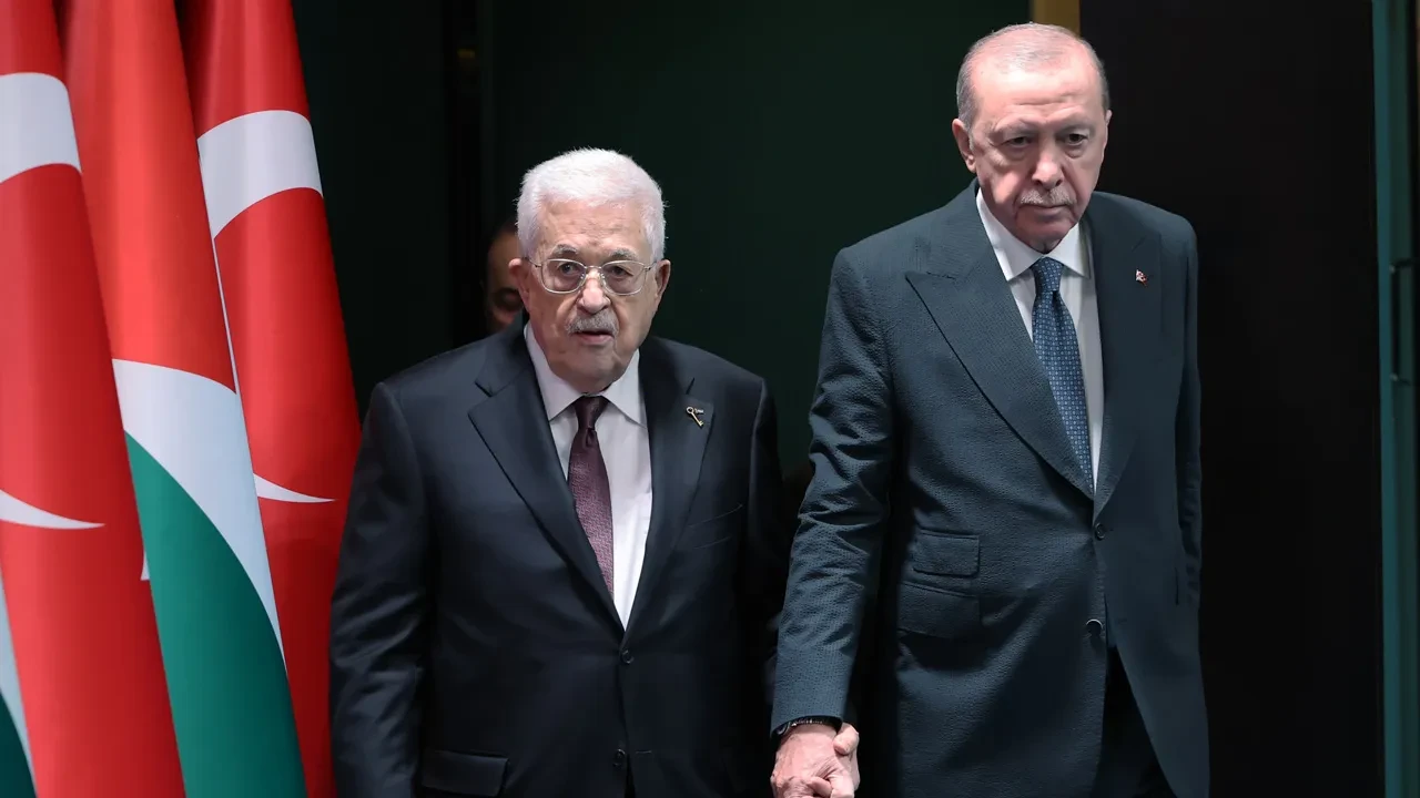 Cumhurbaşkanı Erdoğan'dan Mahmud Abbas'la görüşme sonrası Netanyahu'ya net mesaj: Ne yaparsa yapsın başarılı olamayacak