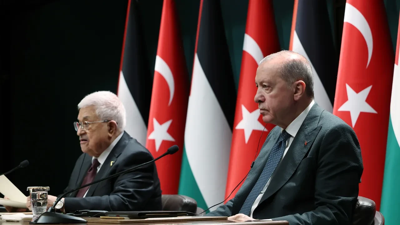 Cumhurbaşkanı Erdoğan'dan Mahmud Abbas'la görüşme sonrası Netanyahu'ya net mesaj: Ne yaparsa yapsın başarılı olamayacak