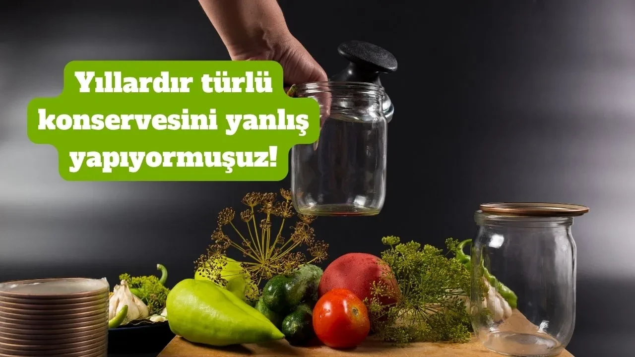 Diyarbakırlı bir esnaf açıkladı! Türlü konservesini yıllarca yanlış yapmışız