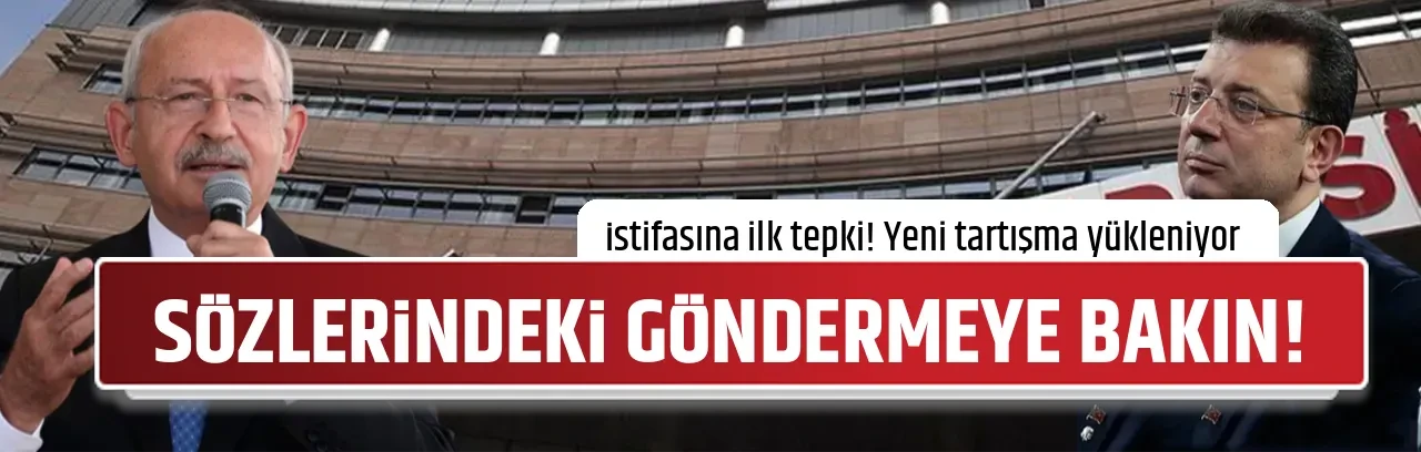 SÖZLERİNDEKİ GÖNDERMEYE BAKIN!