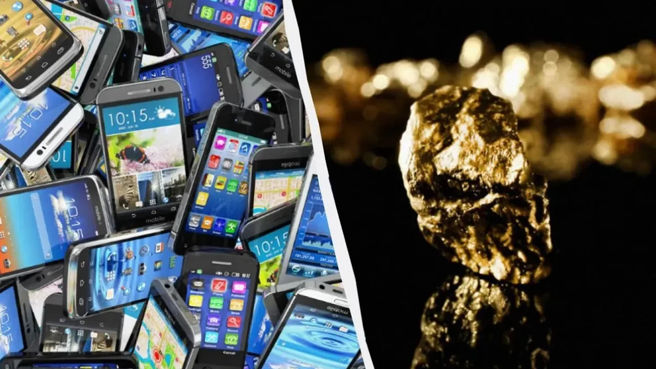 Evinizdeki elektronik çöpler aslında birer maden: Telefonlardan böyle altın çıkarıyorlar