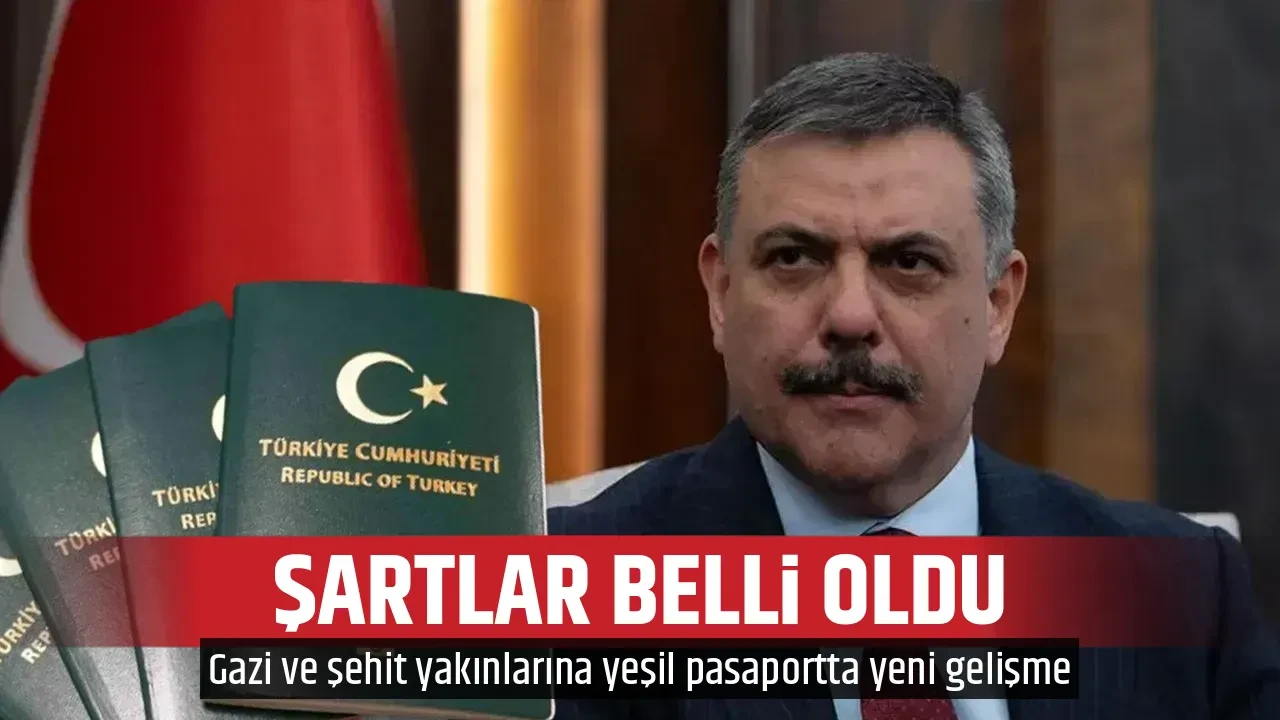 ŞARTLAR BELLİ OLDU